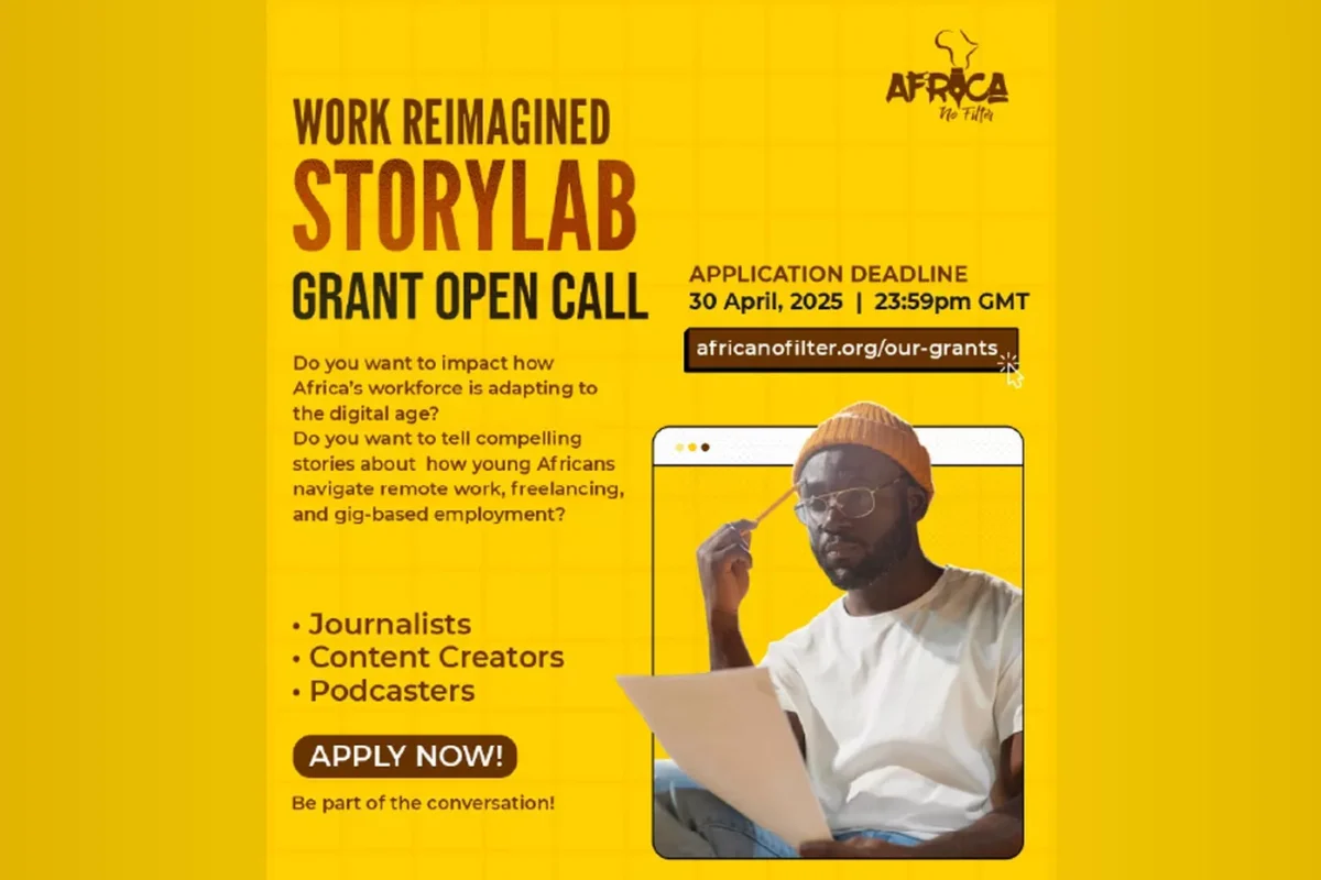 Work Reimagined StoryLab Grant for Journalists & Content Creators